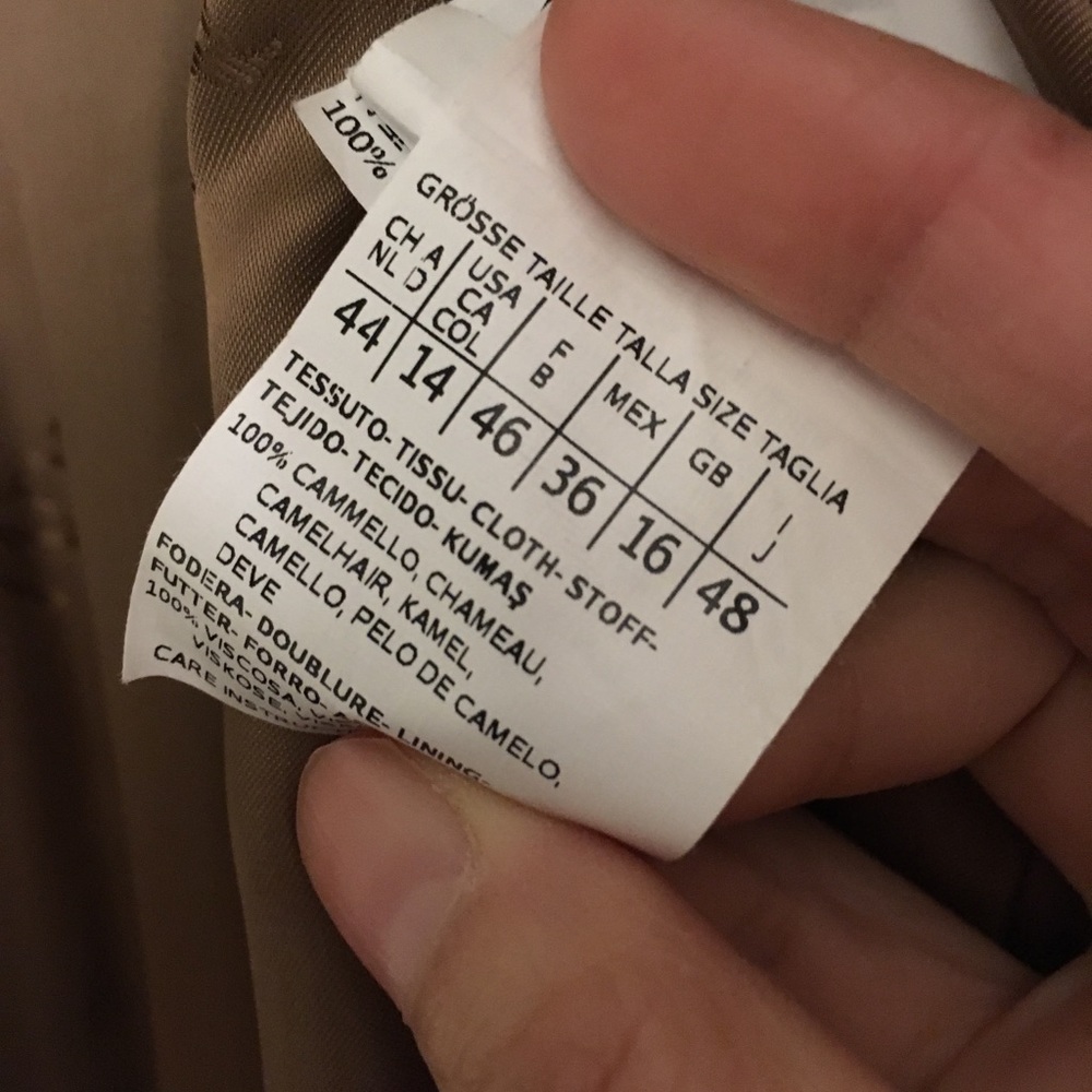 Authentic Maxmara 100% camel coat - Picture 2 of 9